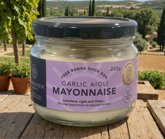 Duck Egg Mayonnaise - Garlic Aioli - 245g