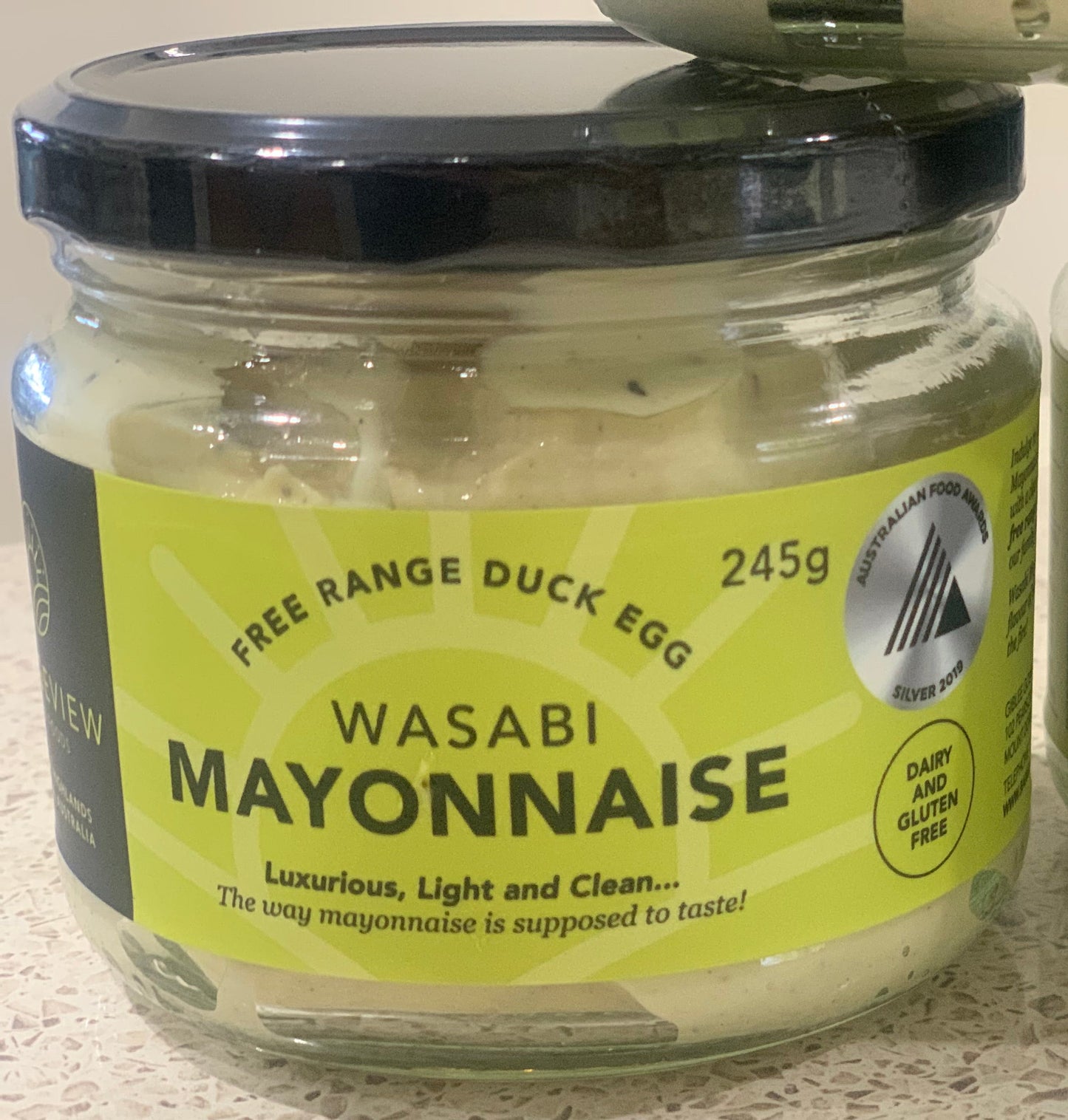 Duck Egg Mayonnaise - Wasabi - 245g