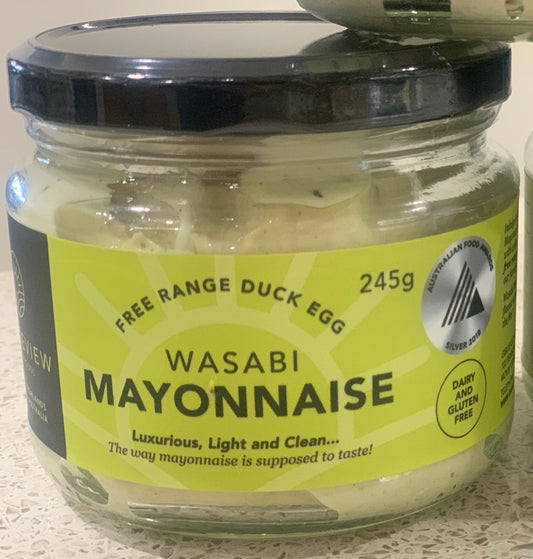 Duck Egg Mayonnaise - Wasabi - 245g